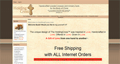 Desktop Screenshot of holdingcross.com