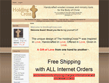 Tablet Screenshot of holdingcross.com